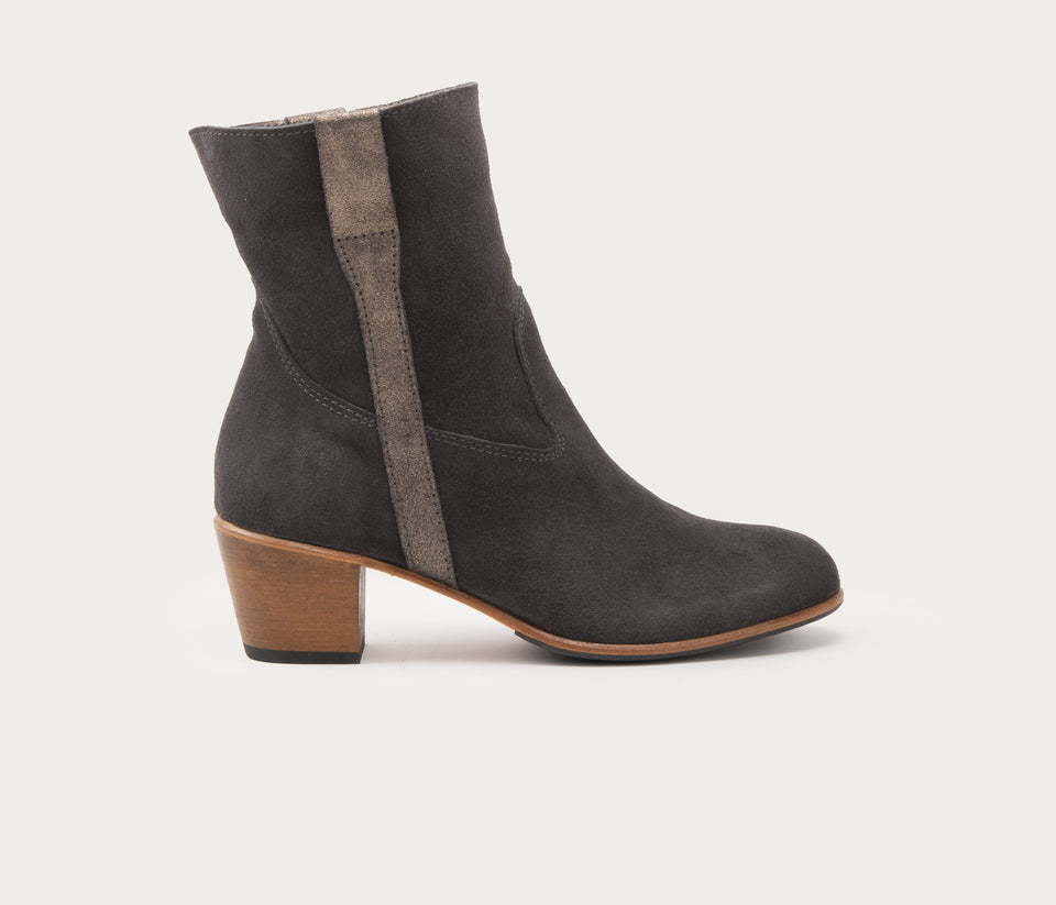 Céléna Bottine Star anthracite - Prix doux