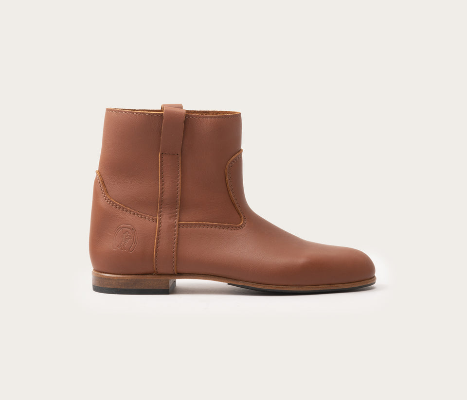 Elsa Bottine Souple Cognac - Prix doux