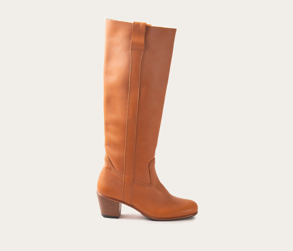 Sara Botte Souple Naturel - Prix Doux Braderie