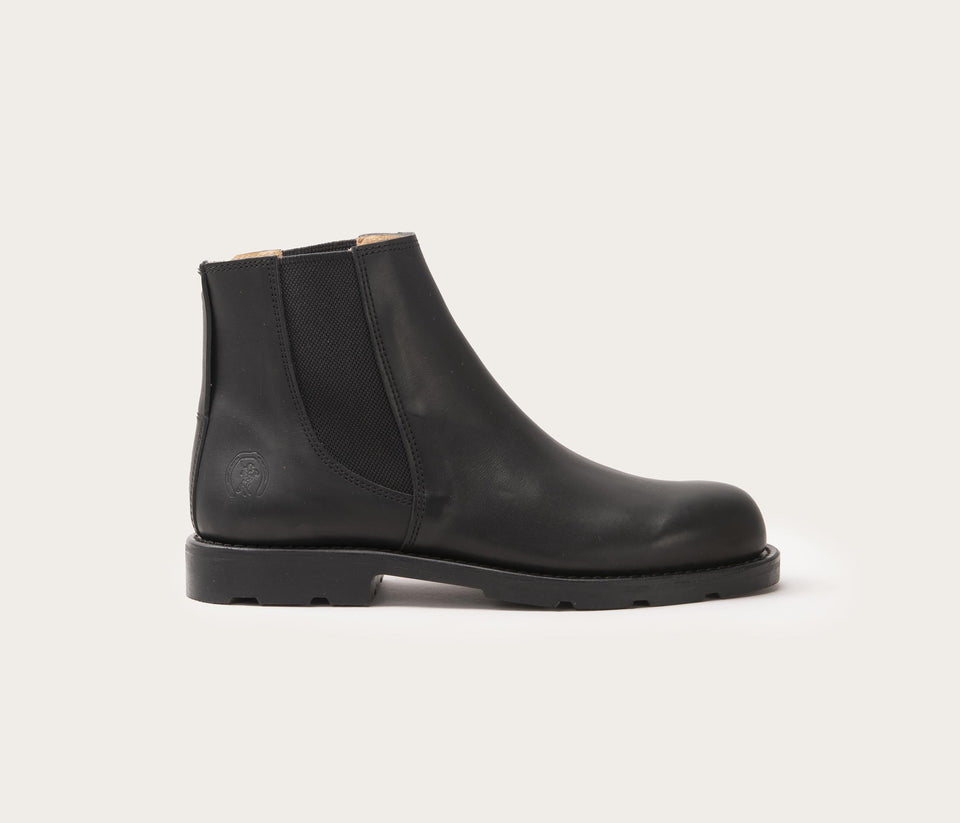 boots camarguaise noires - boots camarguaises en cuir noir homme è- boots fabriquée en camargue - boots en cuir gras noir homme - bottine homme en cuir noir - bottine en cuir noir homme - bottine pour home en cuir noir gras - la botte gardaine bottine noire