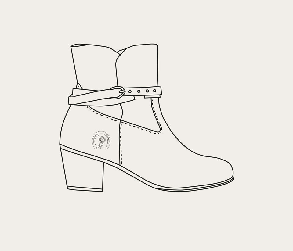 Céleste Personalized Ankle Boot