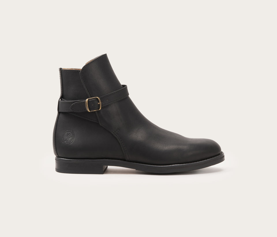 Jodhpur Bottine Noir - Prix Doux