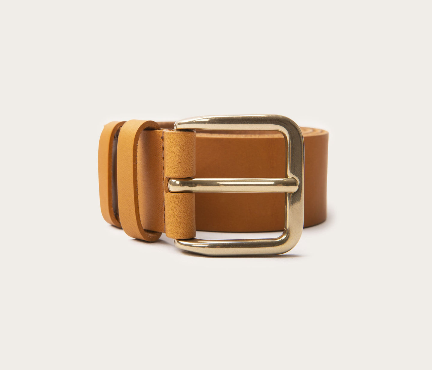 ceinture en cuir naturel 35mm, cuir français, ceinture en cuir français 35mm, ceinture mixte en cuir, la botte gardiane ceinture naturelle