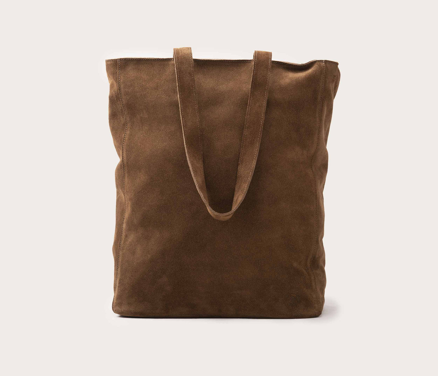 Solène Bag Taupe Velvet Tote Bag